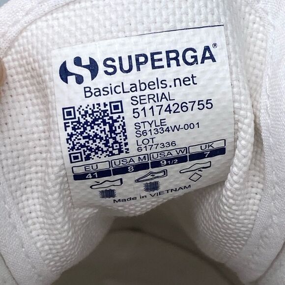 Alaia Superga 2740 Platform Canvas Sneaker - Picture 8 of 14